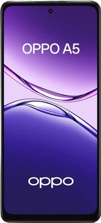 Actual product image OPPO A5 4G Dual Sim 4GB RAM 128GB - Midnight Purple (128 GB, Midnight Purple, 6.67", Dual SIM, 4G)