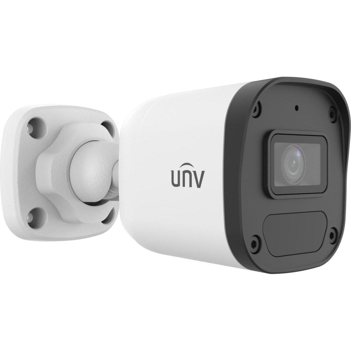 Uniview EasyBasic 2MP-Röhrenkamera, mit 2,8-mm-Festobjektiv, Mikrofon (AF-ECO), Telecamera di rete