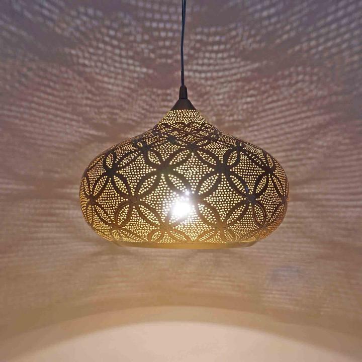 Produktbild Sweet Mint Orientalische Lampe Potiki Flower (E27)