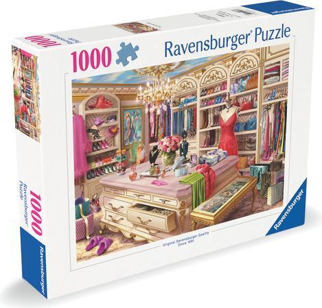 Actual product image Ravensburger The Coveted Closet (1000 pieces)