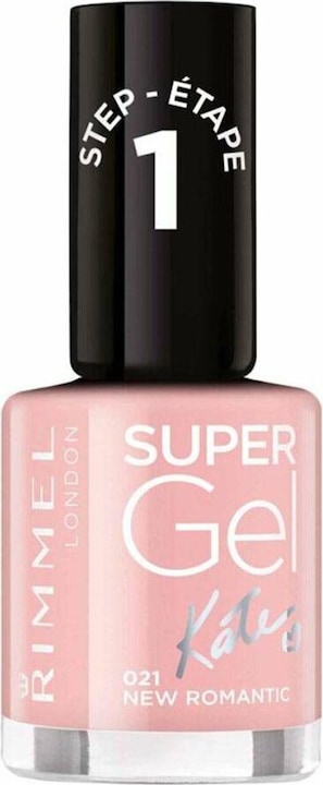 Rimmel London Super Gel By Kate STEP1 (021 New Romantic, Colour paint)