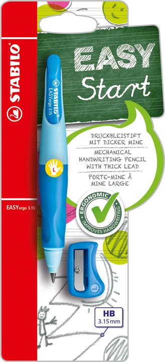 Actual product image STABILO EASYergo ergonomic mechanical pencil for left-handers HB (3.15 mm, HB, 1 x)