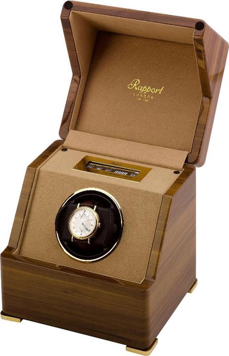 Produktbild Rapport London Perpetua III Single watch Winder Touch Screen Walnut (1x)