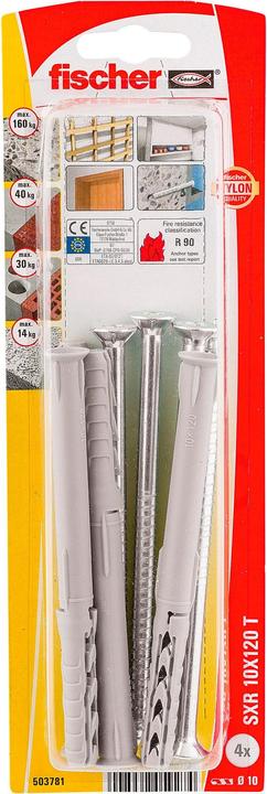 Produktbild Fischer Langschaftdübel SXR T (4 Stk.)