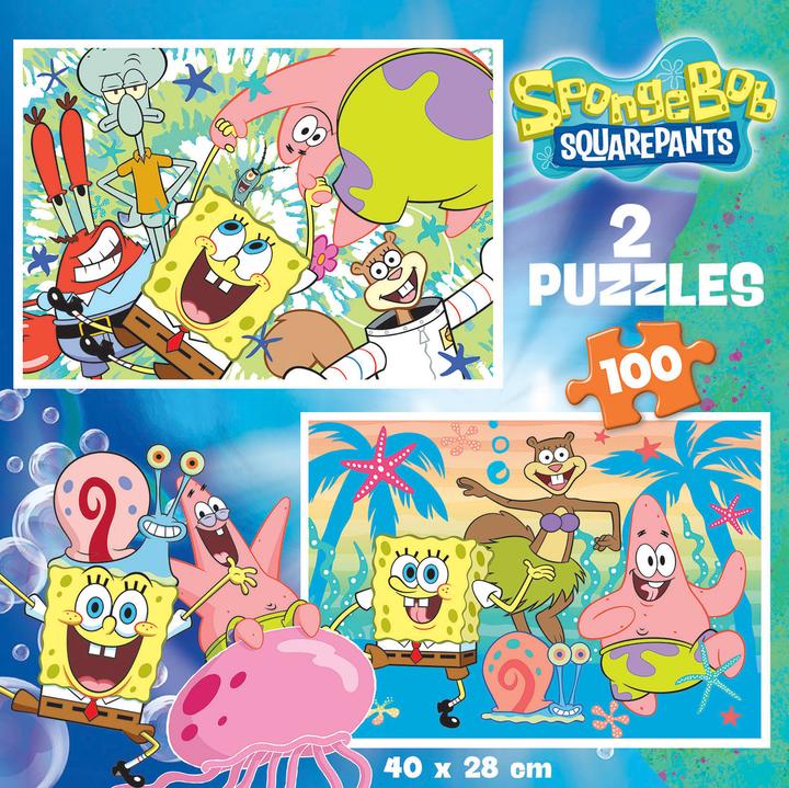 Produktbild Educa Sponge Bob 2 X 100 (100 Teile)