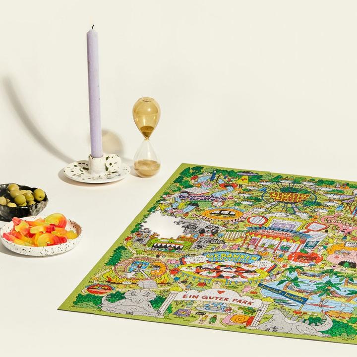 Immagine prodotto Familiar Faces Puzzle con playlist Spotify Un buon parco (1000 pezzi)