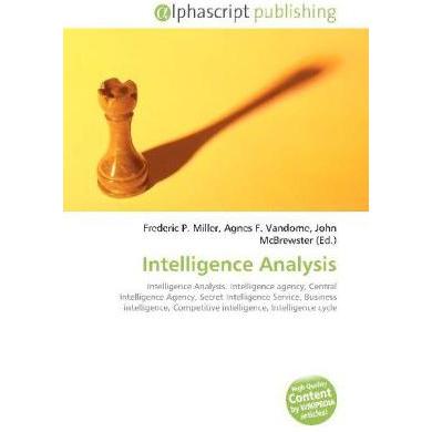 Intelligence Analysis, Fachbücher von Agnes F. Vandome, Frederic P. Miller, John McBrewster