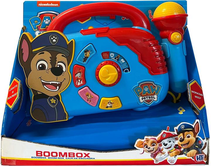 Actual product image HTI Paw Patrol Boombox music toy