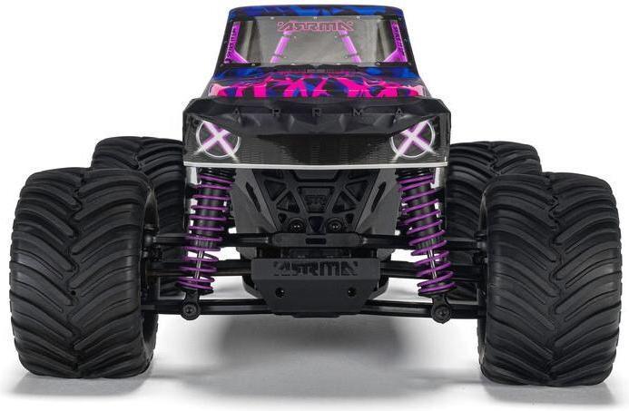 Immagine prodotto Arrma Monster Truck Quake Grom 4x4 Brushed RTR 1:16 Lila (RTR pronto all'uso)