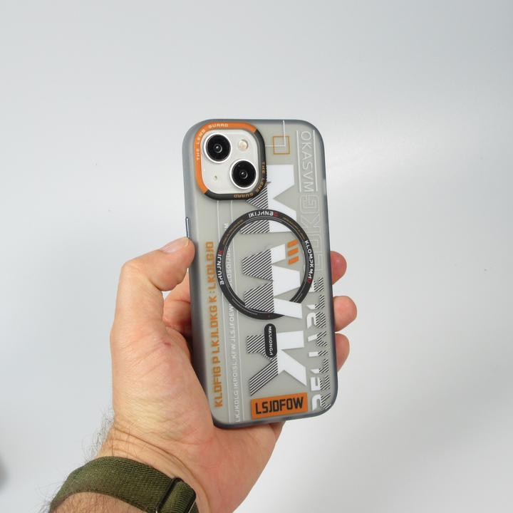 Immagine prodotto PhoneLook Custodia MWK Cyber Grid in silicone con MagSafe (Apple iPhone 15)