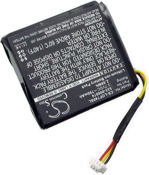 Actual product image NoName Battery for Logitech F540 / G930 etc. replacement battery (1 pcs., Device specific)