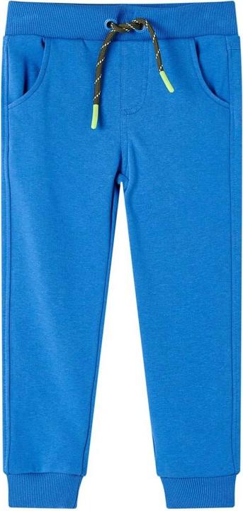 Immagine prodotto VidaXL Pantaloni della tuta da ginnastica per bambini blu 140,Materiale: 80 % cotone. 20 (140)