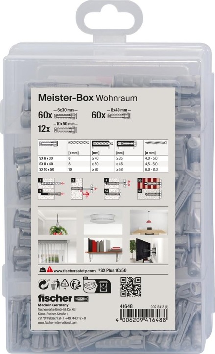 Immagine prodotto Fischer Tasselli Meister-Box SX (132 pz.)
