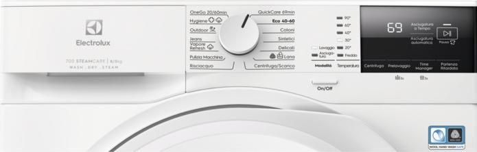 Image du produit Electrolux Lave-linge séchant EW7W285W Installation gratuite Chargement frontal Blanc D