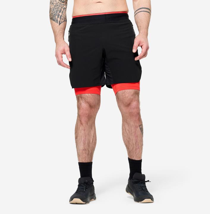 Immagine prodotto Domyos Shorts Crosstraining atmungsaktiv und leicht Celliant - schwarz (XXL)