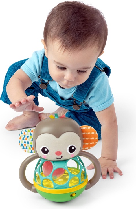 Actual product image Bright Starts Grab n’ Shake Monkey Oball