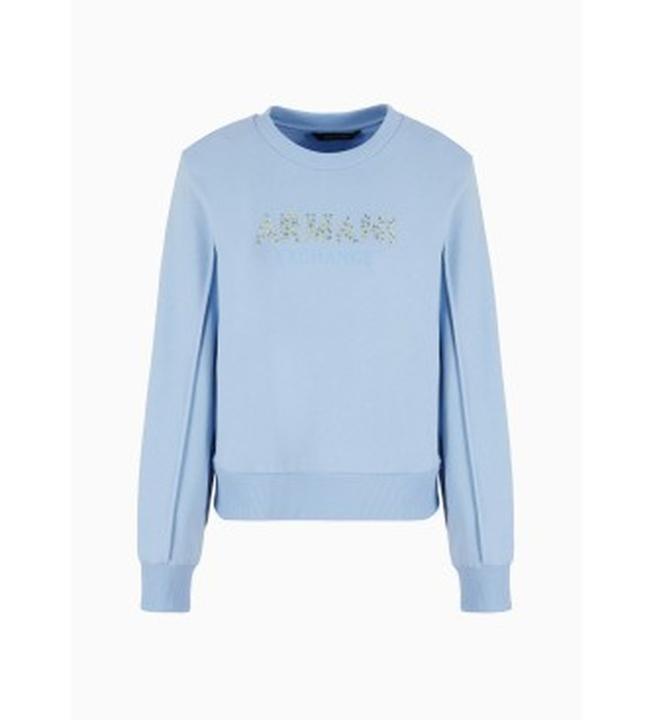 Produktbild Armani Exchange Strasslogo Crewneck Pullover Sweatshirt (38)