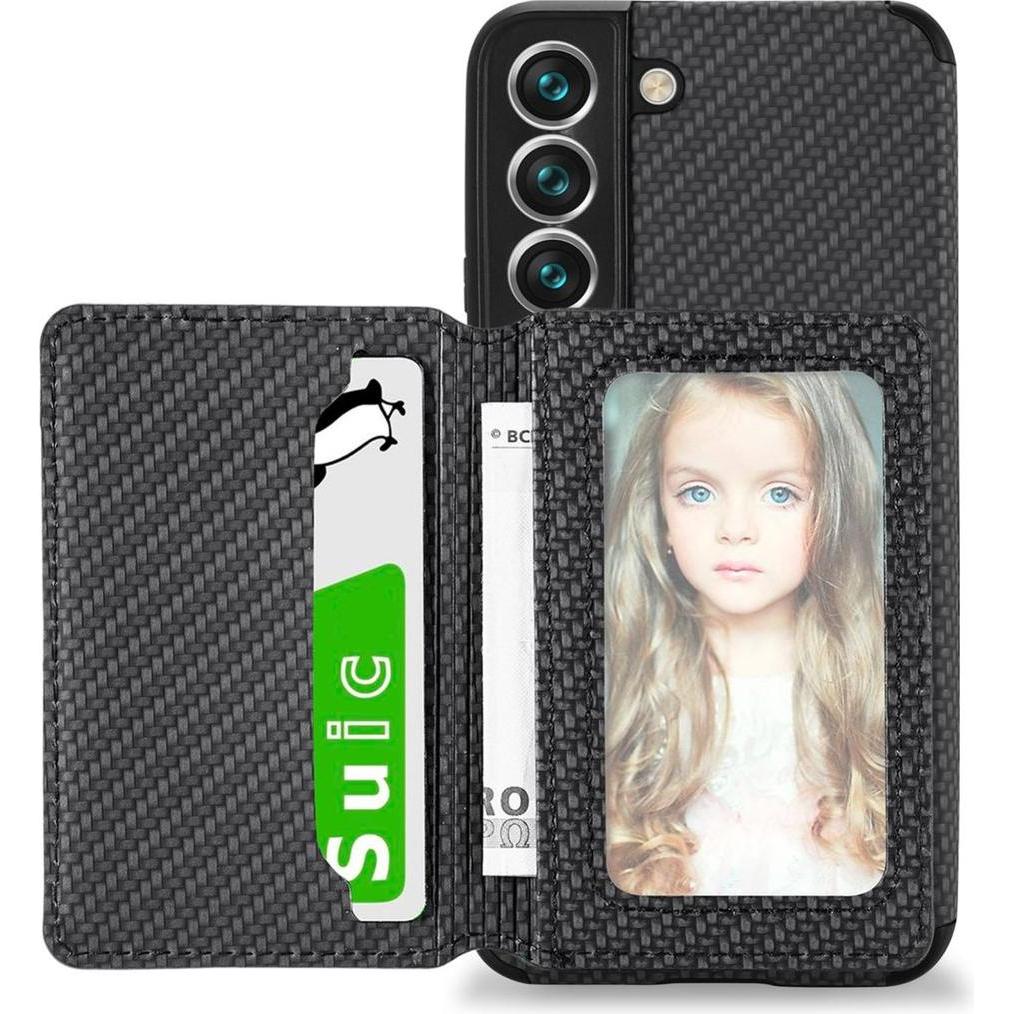 König Design Hülle Handy Schutz für Samsung Galaxy S22 5G Case Cover Wallet Etuis Tasche Neu (Samsung Galaxy S22+), Smar...