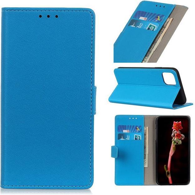 MU Classic Classic III Leder Bookcover Series (Honor 30), Smartphone Hülle, Blau