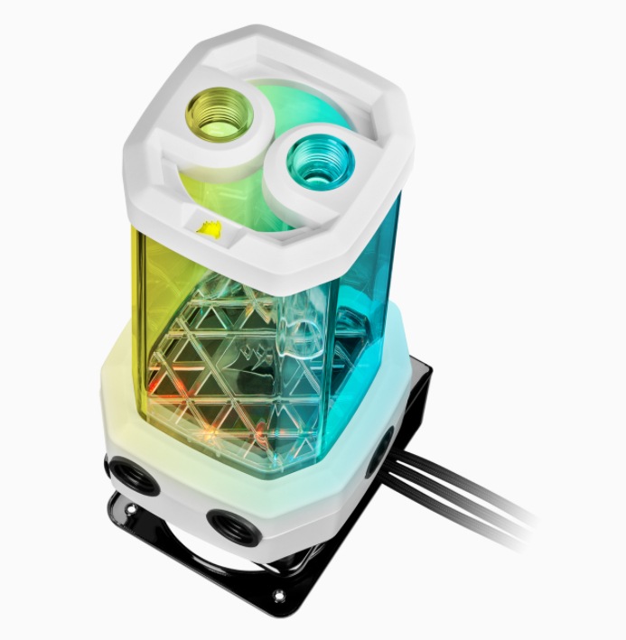 Produktbild Corsair Hydro X Series XD5 RGB D5 Pump reservoir White