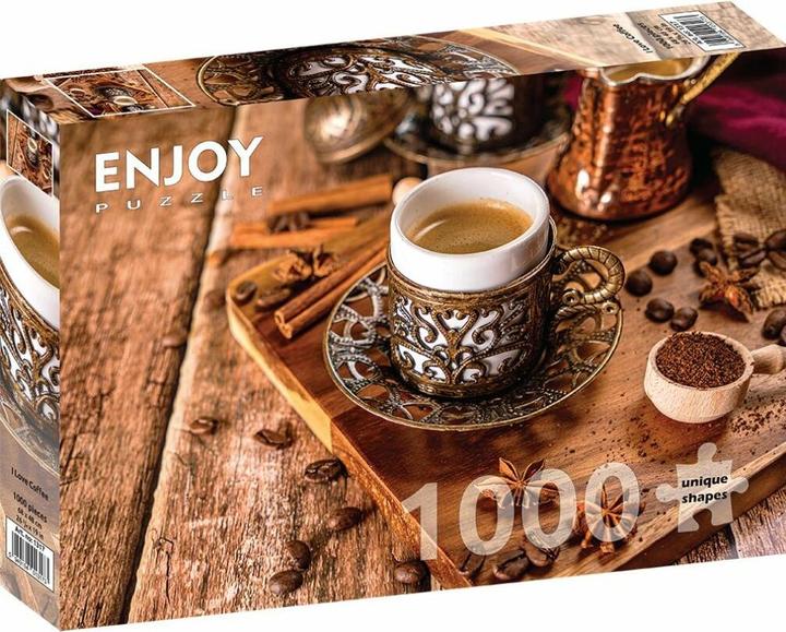 Image du produit Enjoy Puzzle ENJOY-1317 - I Love Cofee, puzzle, 1000 pièces (1000 pièces)