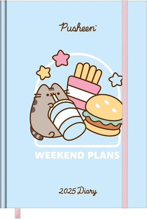 Actual product image Pusheen 2025 A5 Diary