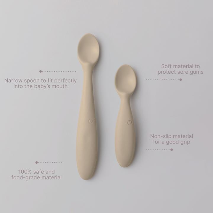 Actual product image Bibs Spoon Set Sage