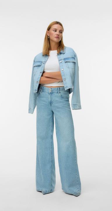 Actual product image Vero Moda VMANNET Mid Rise Weiter Beinschnitt Jeans Weit geschnitten (W26/L32)