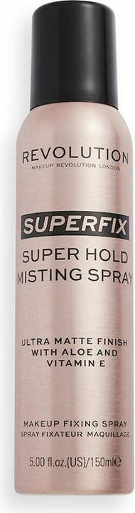Produktbild Makeup Revolution Super Fix Misting Spray Setting Spray Stay Matte All Day Long 50ml
