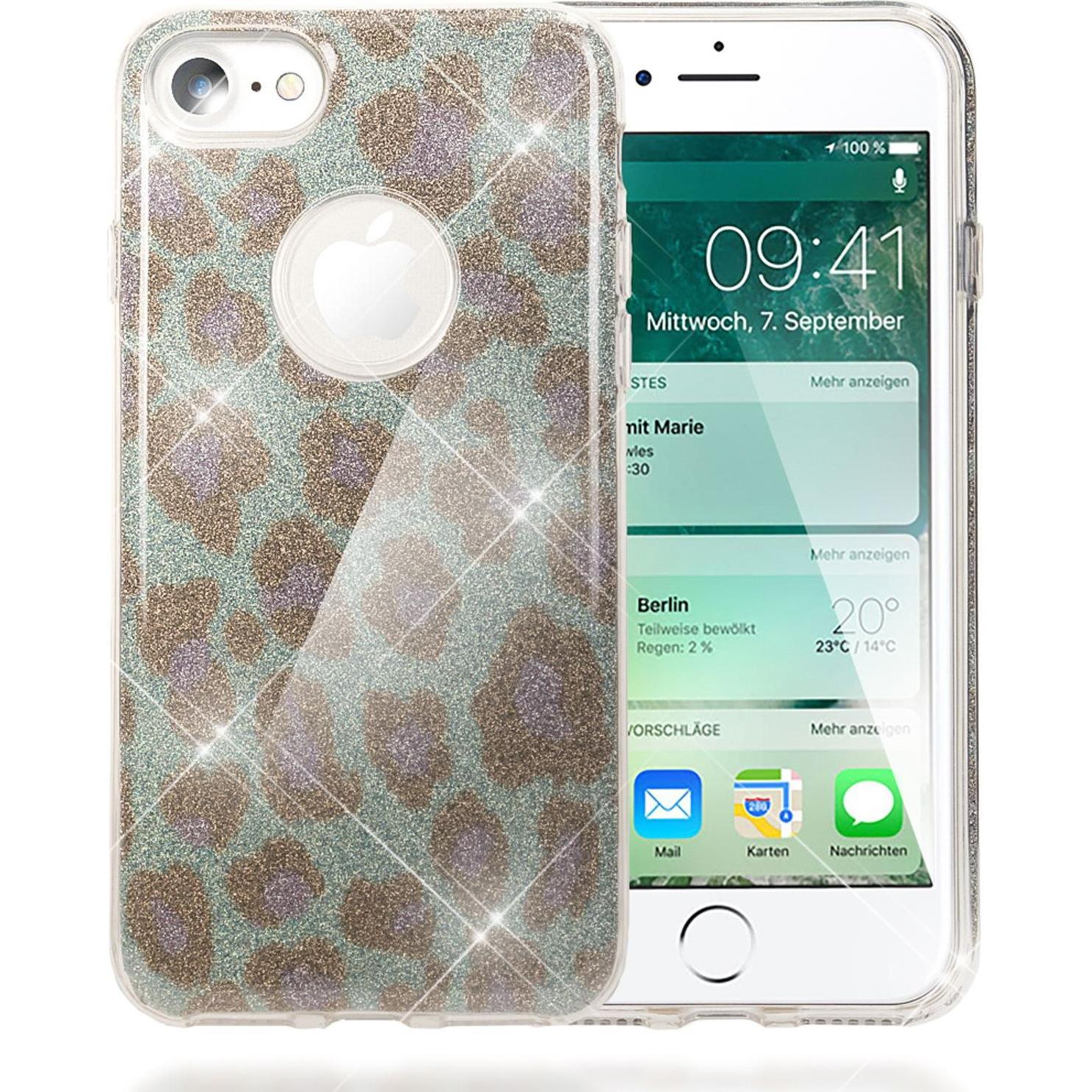 Nalia Handyhülle (Apple iPhone 7), Smartphone Hülle, Türkis