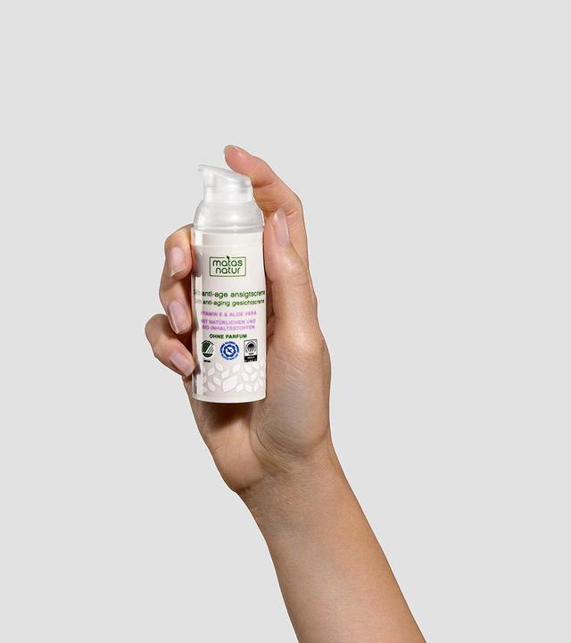 Actual product image Matas Nature 24H Anti-Age Face Cream with Organic Aloe Vera and Vitamin E (50 ml, 24h cream)