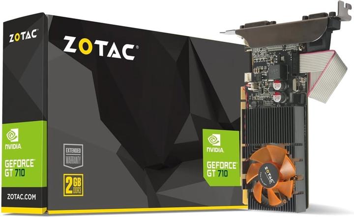 Actual product image Zotac GT 710 DDR3 DVI HDMI (2 GB)