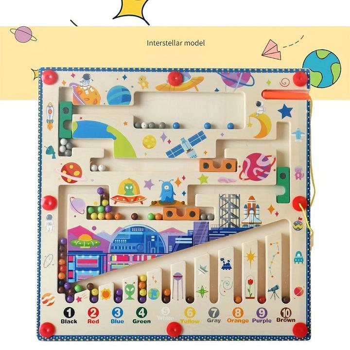 Actual product image Activity Board Scene Labyrinth Pass Game Party Game