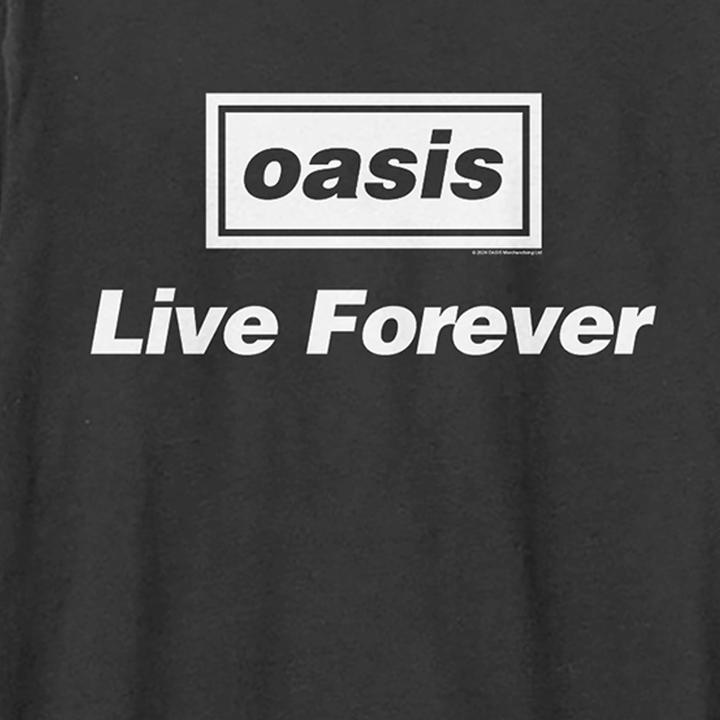 Immagine prodotto Amplified Live Forever Maglietta Oasis Adulto Unisex (XS)