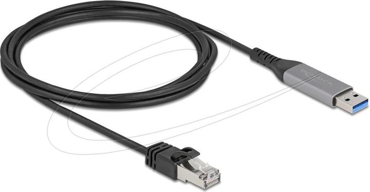 Produktbild Delock USB LAN Kabel USB Typ-A zu RJ45 Gigabit Ethernet 2 m (CAT6, 2 m)