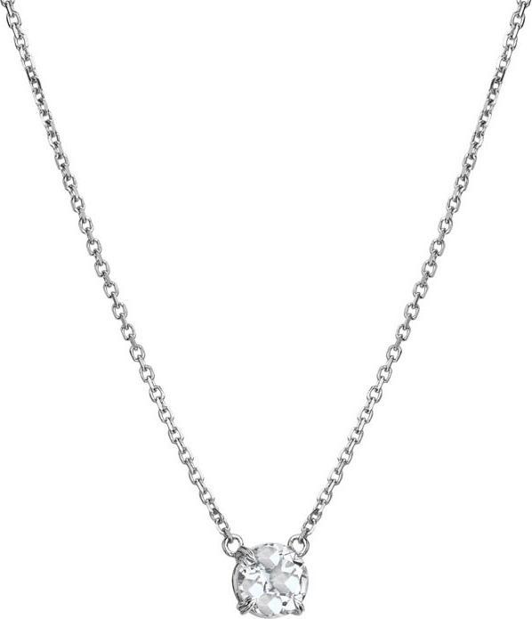 Actual product image Hot Diamonds Fine silver necklace with topaz and diamond Tender DN167