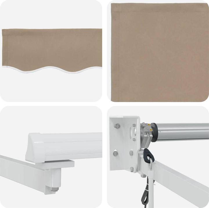 Actual product image vidaXL Elektrische Markise (2 m)