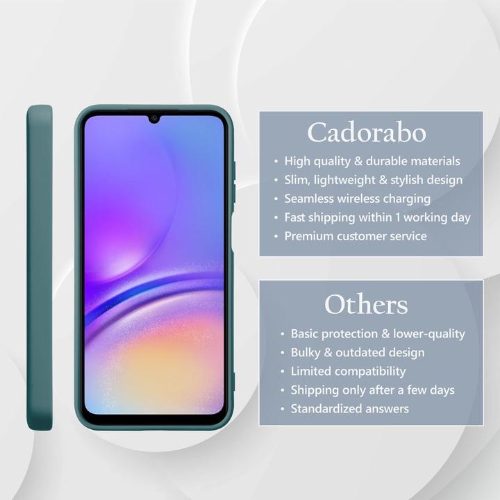 Image du produit Cadorabo Coque pour Samsung Galaxy A06 TPU Liquid Silicone Case (Samsung Galaxy A06)