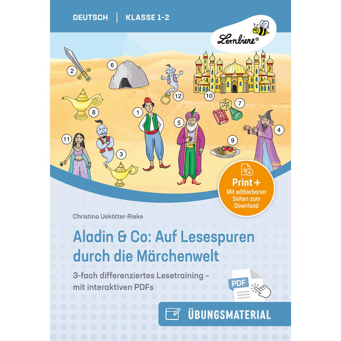 Aladin & Co: Auf Lesespuren durch die Märchenwelt, Schulbücher von Christina Uekötter-Rieke