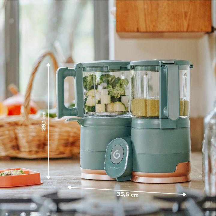 Actual product image Babymoov Dampfgarer Nutribaby Glass