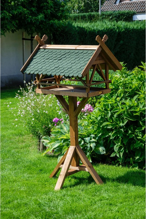Actual product image Dobar Bird Feeder Westfalen incl. Stand 78 x 62 x 148 cm