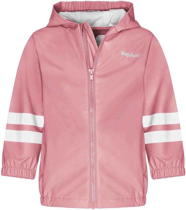 Actual product image Playshoes Regenjacke Basic Gr. 104, Rosa (104)