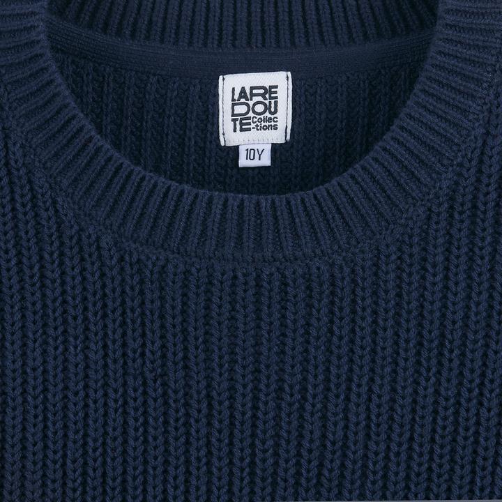 Produktbild La Redoute Collections Gerippter Pullover mit rundem Ausschnitt (104)