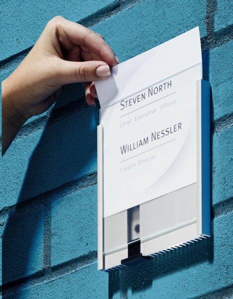 Image du produit Durable Feuille pour plaque de porte Info Sign 4802 Click Sign 4862