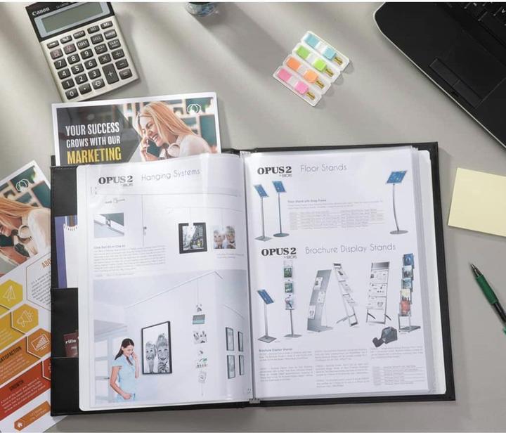 Produktbild Rillstab Sichtbuch (A4, 1x)