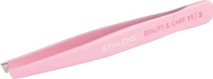 Immagine prodotto Staleks Pinzetta per sopracciglia con punta larga e smussata Beauty & Care 11 Tipo 3 (Pinzetta per