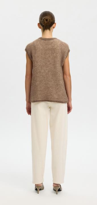 Actual product image Selected Wollmix Strickweste (S)