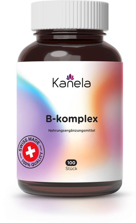 Actual product image Kanela B-Complex Tablets (100 Capsules) (100 Piece, Pills)