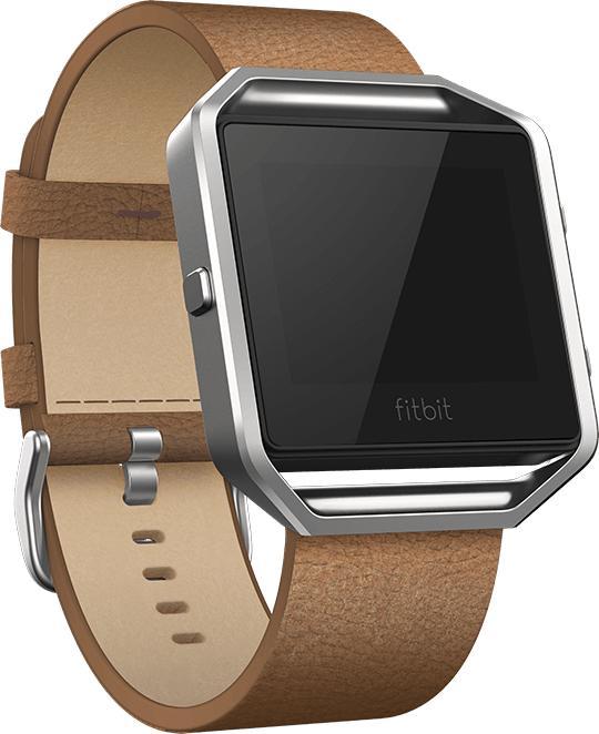 Image du produit Fitbit Blaze Bracelet en cuir Large (40 mm, Cuir véritable)