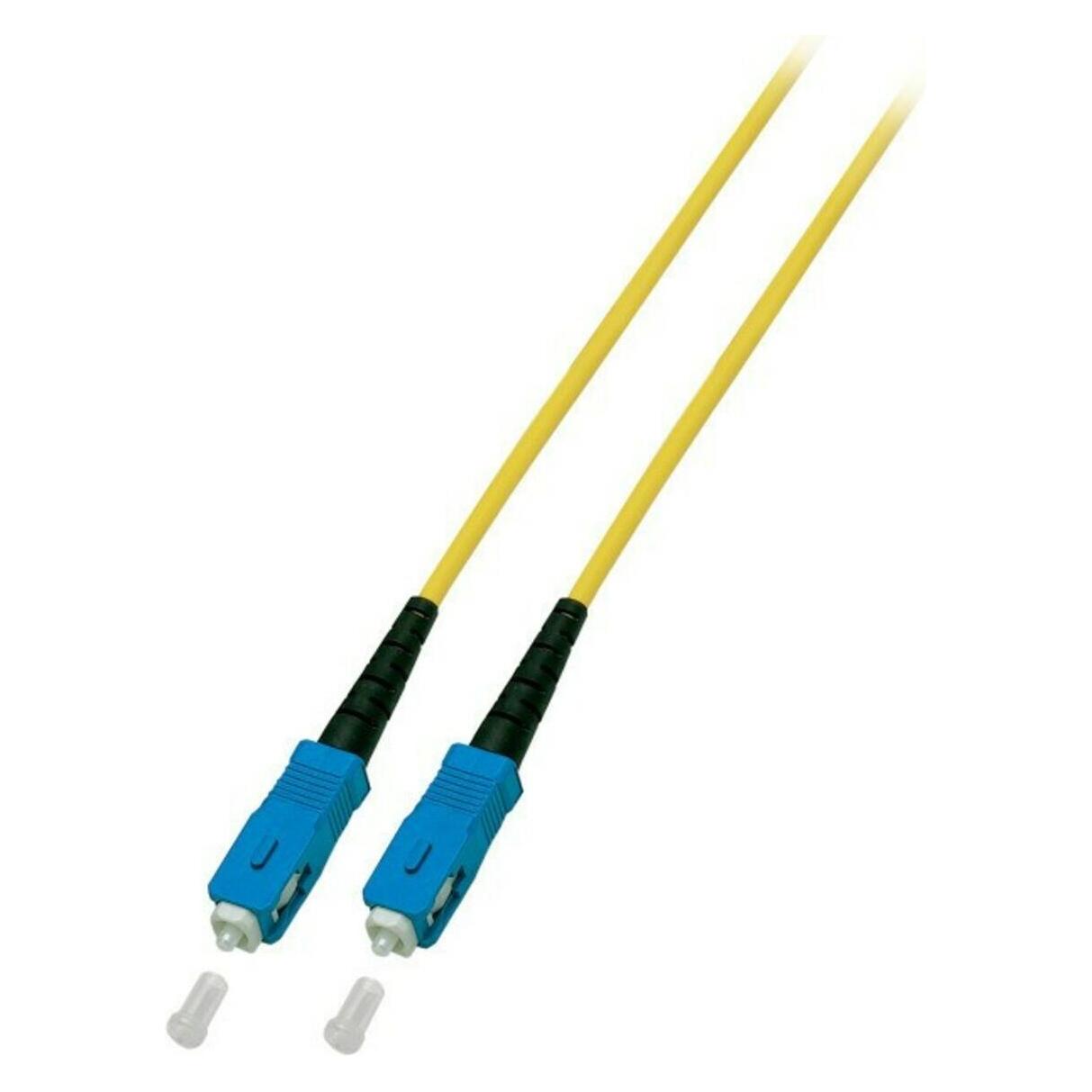 Danicom OS2 Simplex Glasfaserkabel Sc-Sc 20m, Netzwerkkabel